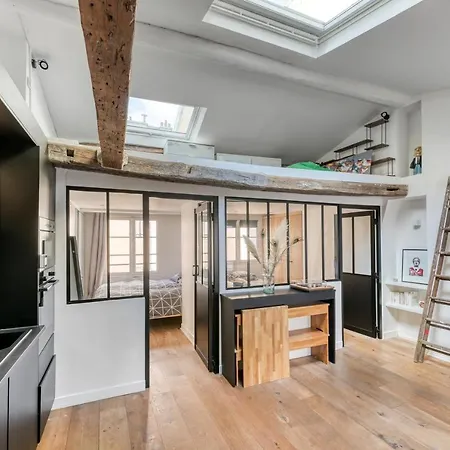 Luxurious Flat - Square Du Temple In Appartamento *